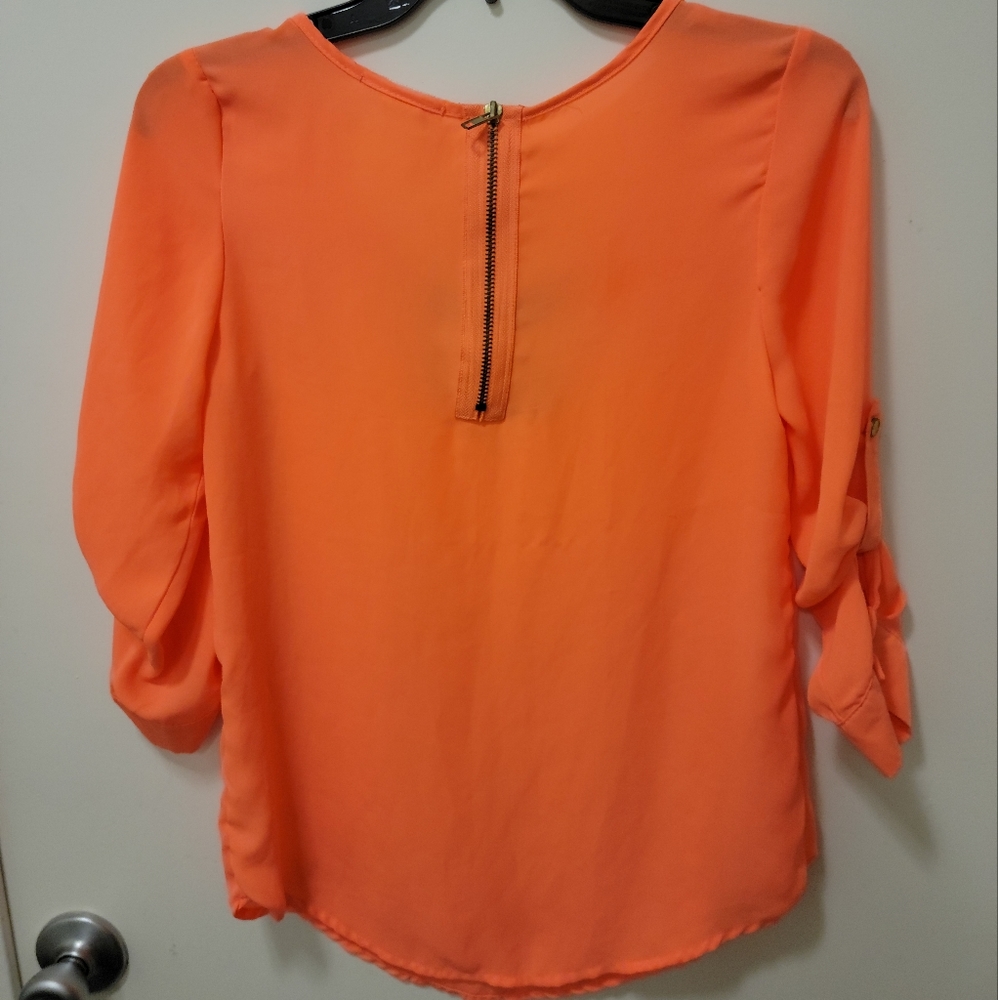 Orange Blouse - Picture 2 of 3